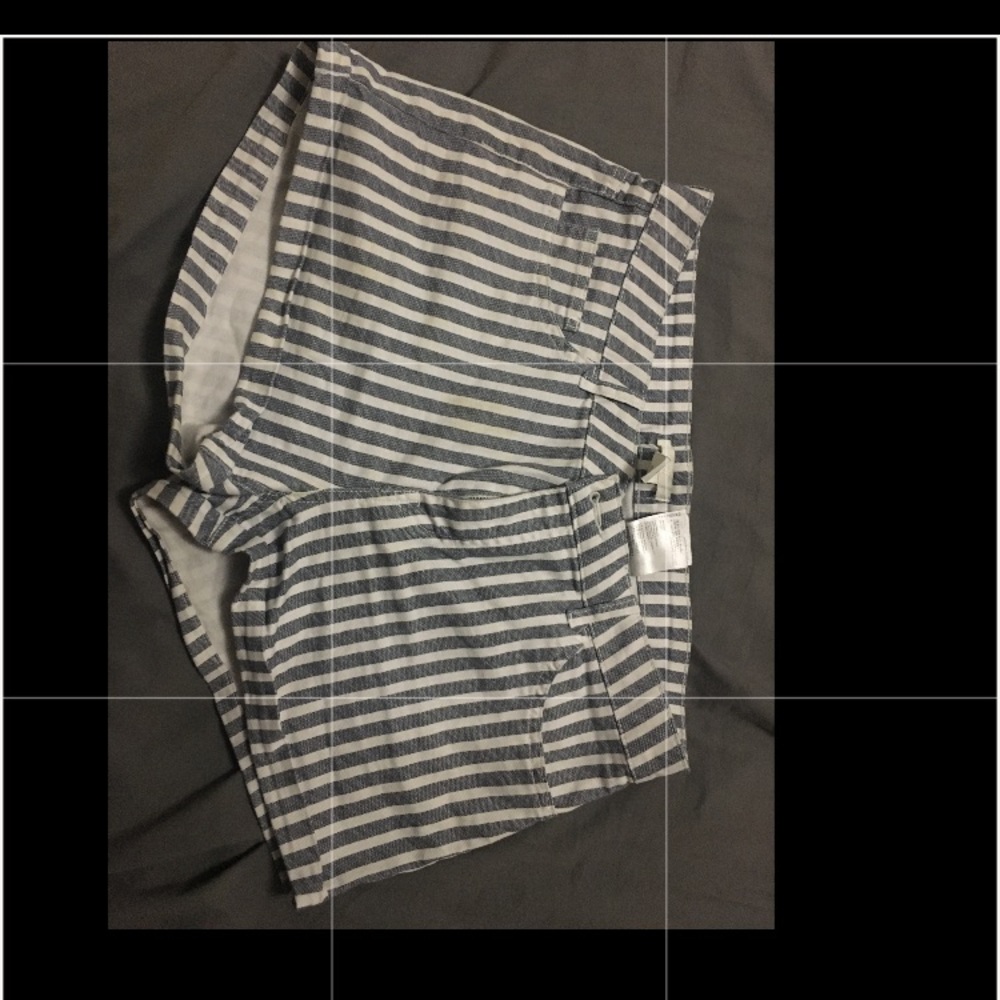 H&M striped shorts